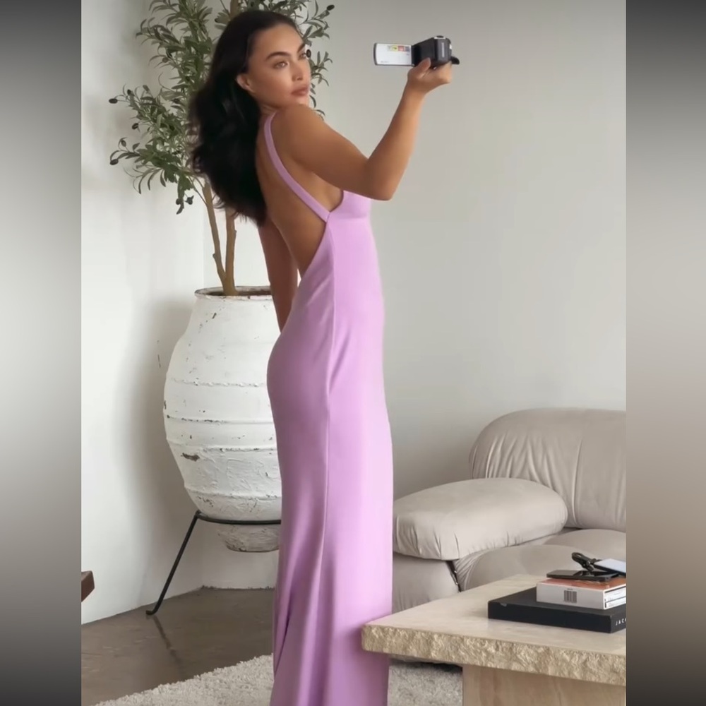 Katie May Tina Gown in Lilac - Picture 2 of 13